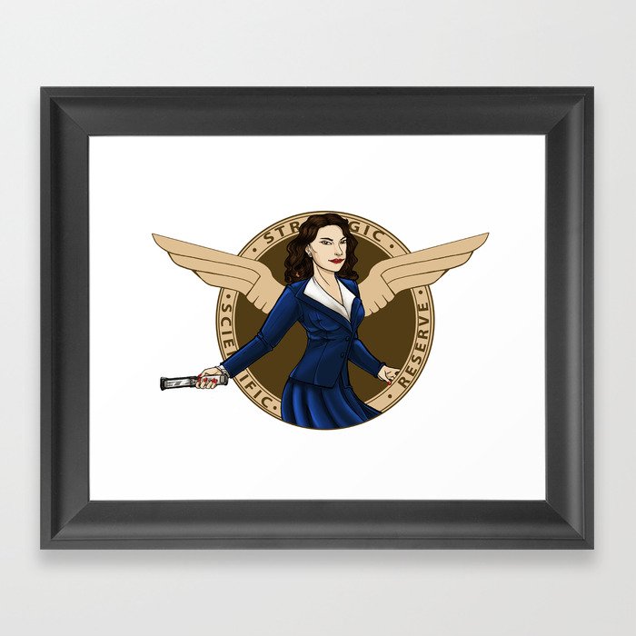 Agent Carter Framed Art Print