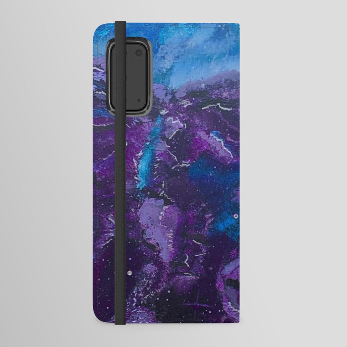 Blue Dimension Android Wallet Case