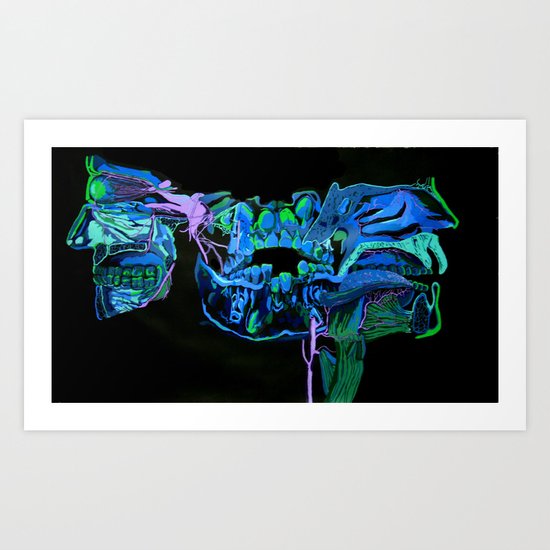 Jaws Art Print