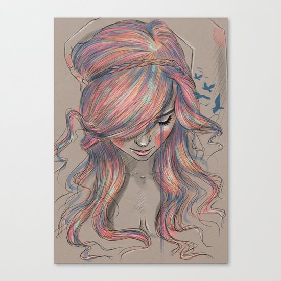 Colourblind Canvas Print