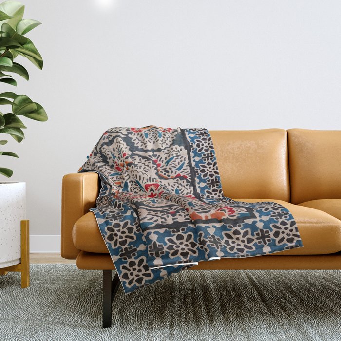 Moroccan style throw store blanket