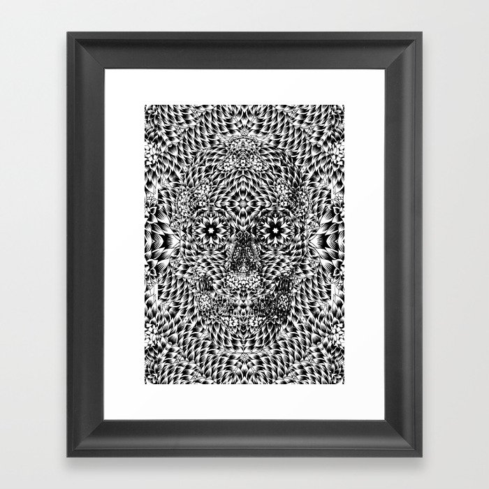 Skull VII Framed Art Print