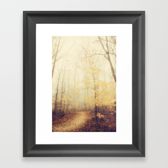 January hush Framed Art Print