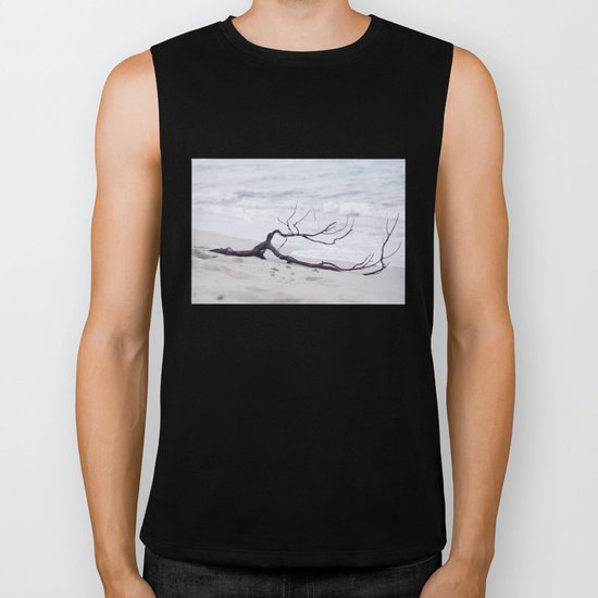 Flotsam on the sea Biker Tank