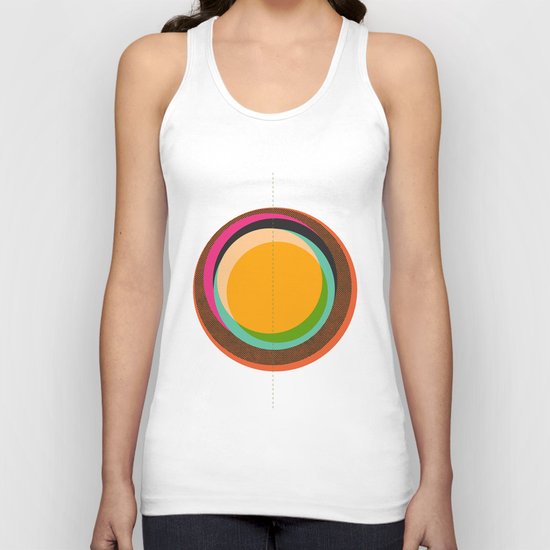 FUTURE GLOBES 001 Unisex Tank Top