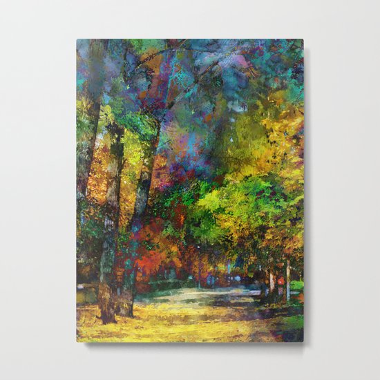 Walk With Me Metal Print