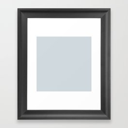 Silver Sky Framed Art Print