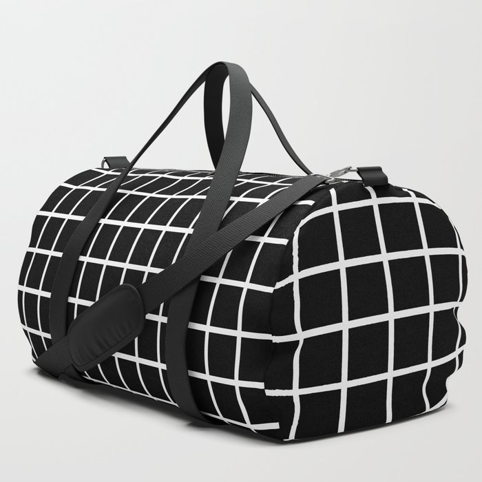 Back to School Simple Grid Pattern Black White Mix Match