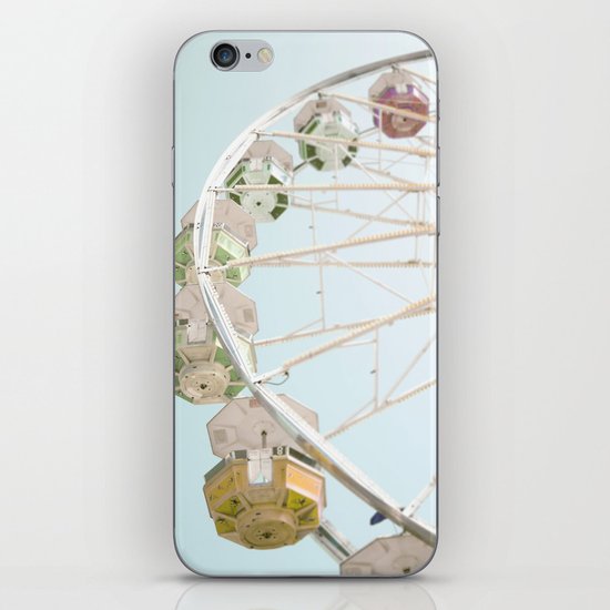 Pastel Ferris Wheel iPhone Skin