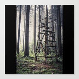 Hunting Deer Stand Canvas Print