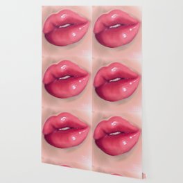 Lip Gloss Wallpaper For Any Decor Style Society6