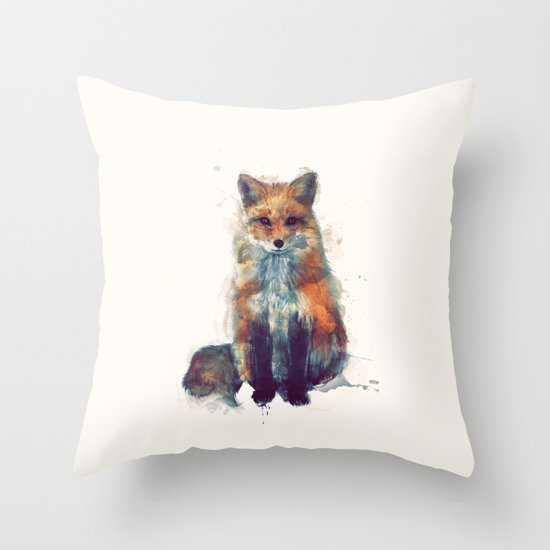 Fox Throw Pillow