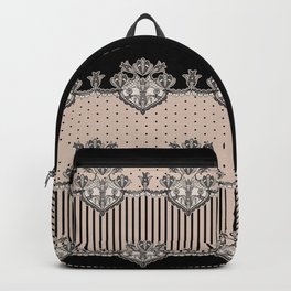 Dakota Black Lace Backpack