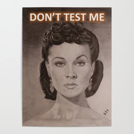 DON'T TEST ME Poster