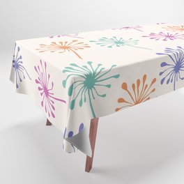 Abstract Flower Pattern 28 Tablecloth