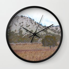 Crop Circles Wall Clock