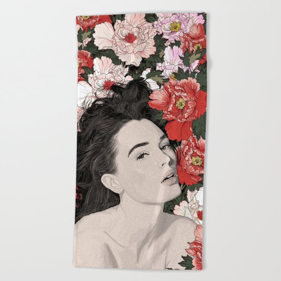 All the things you are Beach Towel