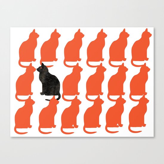 CATTERN SERIES 2 Canvas Print