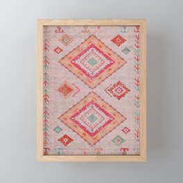 Traditional Moroccan Design Framed Mini Art Print