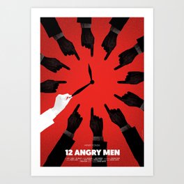 12 Angry Men Art Print