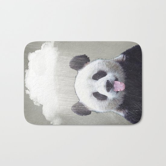 Panda Rain Bath Mat