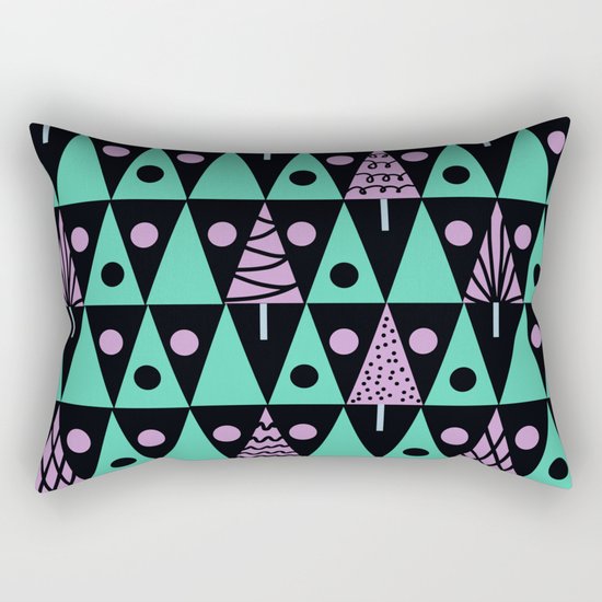 Christmas pattern . Rectangular Pillow