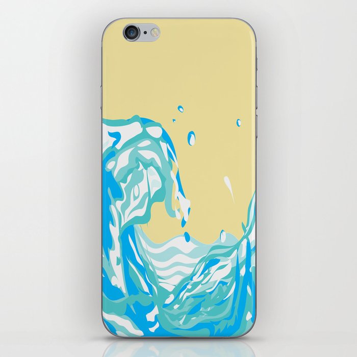 water pour iPhone Skin