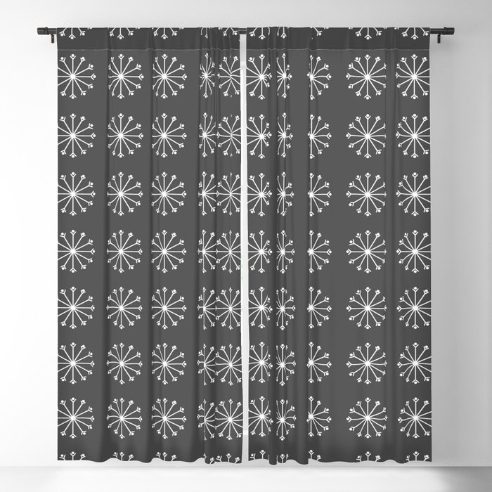 Snowflake 23 for Christmas Blackout Curtain