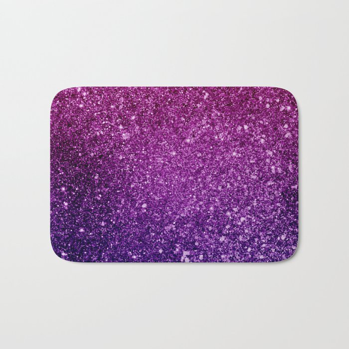 Ombre glitter #8 Bath Mat