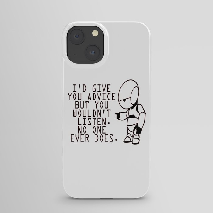Marvin The Hitchhiker's Guide to the Galaxy iPhone Case