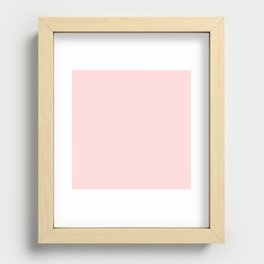 Blush Recessed Framed Print