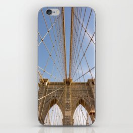 Brooklyn Bridge Travel Photography | New York City Views #2 iPhone Skin