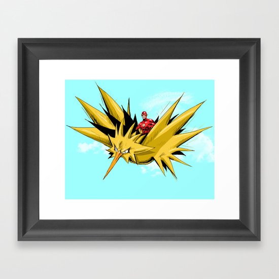 Flash-Dos Framed Art Print