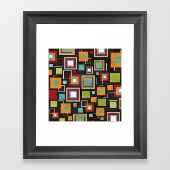 Oh So Retro! Framed Art Print