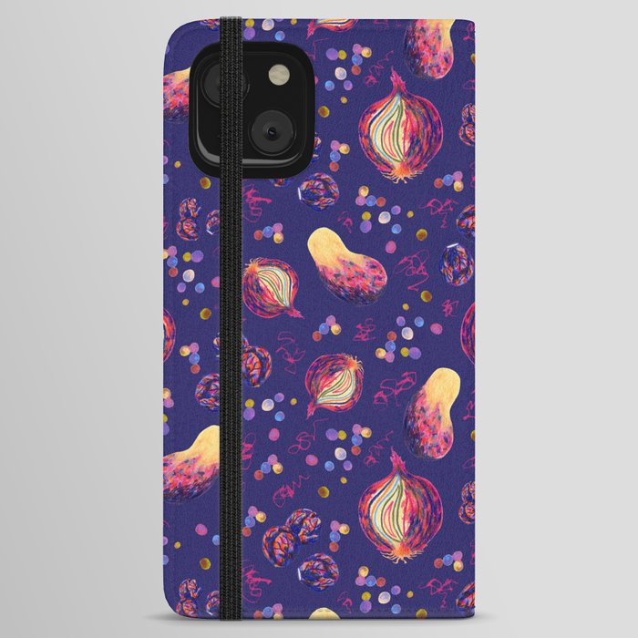 Vegetables party ! iPhone Wallet Case