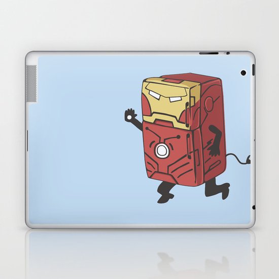 Refrig'r-Iron-Man Laptop & iPad Skin