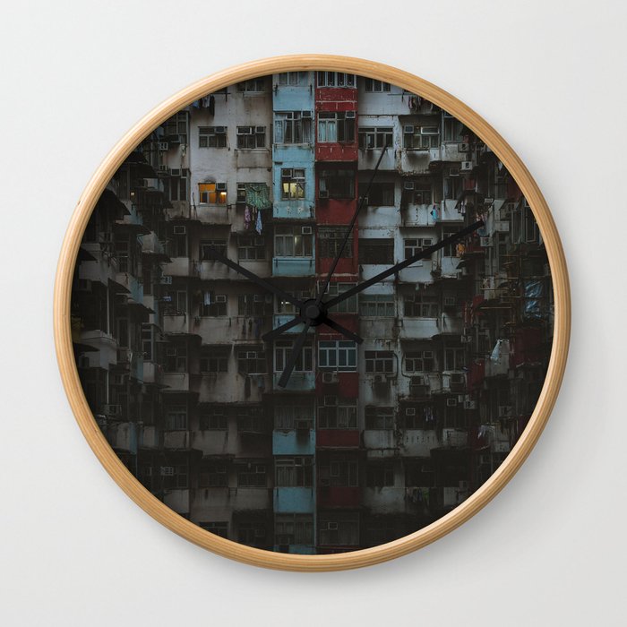 Hong Kong Estates Wall Clock