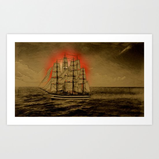 Set Sail - 001 Art Print