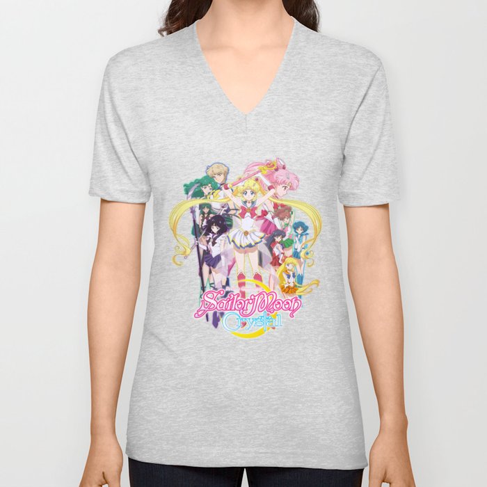 Sailor Moon Crystal Season 3 Unisex V-Ausschnitt Sailor Moon Crystal Season 3 Unisex V-Ausschnitt