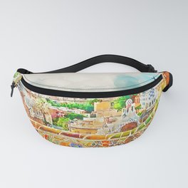 Barcelona, Parc Guell Fanny Pack