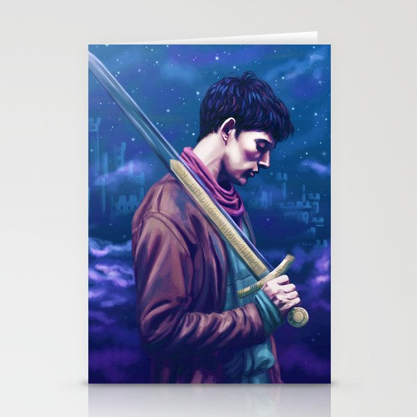 His name....Merlin Stationery Cards