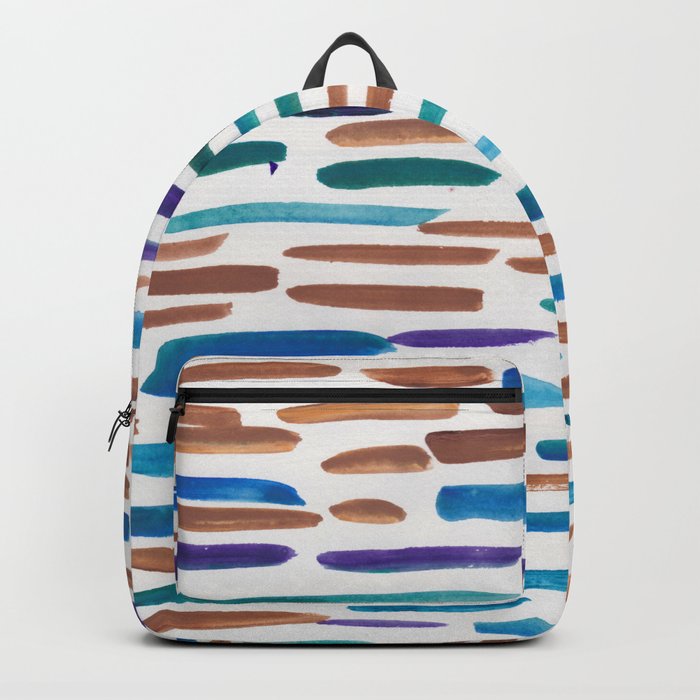15 | 190304 Watercolour Painting Abstract Pattern Backpack