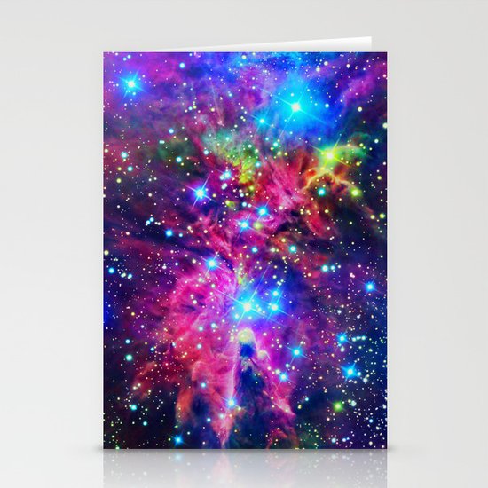 Astral Nebula Stationery Cards