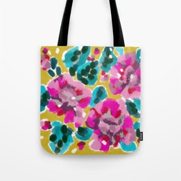 flores en amarillo Tote Bag