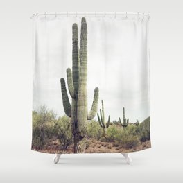 Desert Cactus Shower Curtain