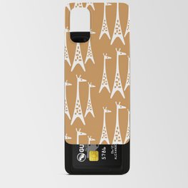 Mid Century Modern Giraffe Pattern 824 Android Card Case