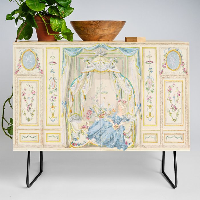 Marie Antoinette Petite Maison Credenza