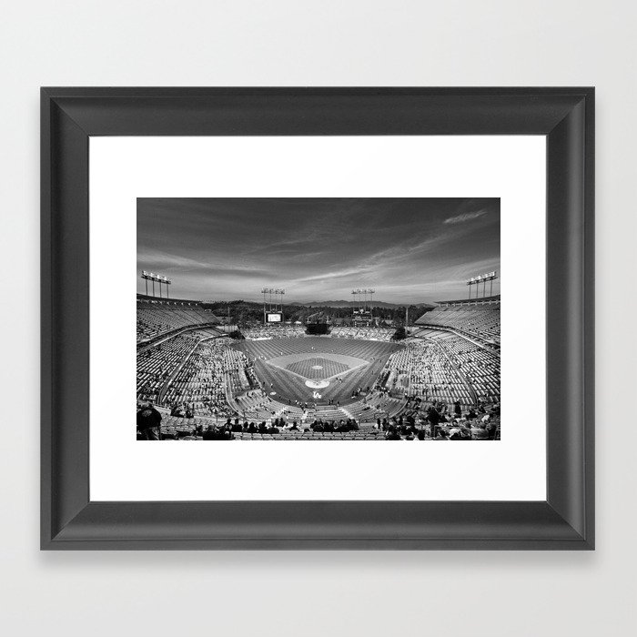 Dodger Stadium Framed Art Print