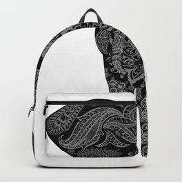 Paisley Elephant Backpack