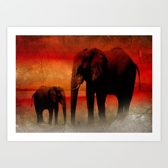 Africa Feeling Art Print